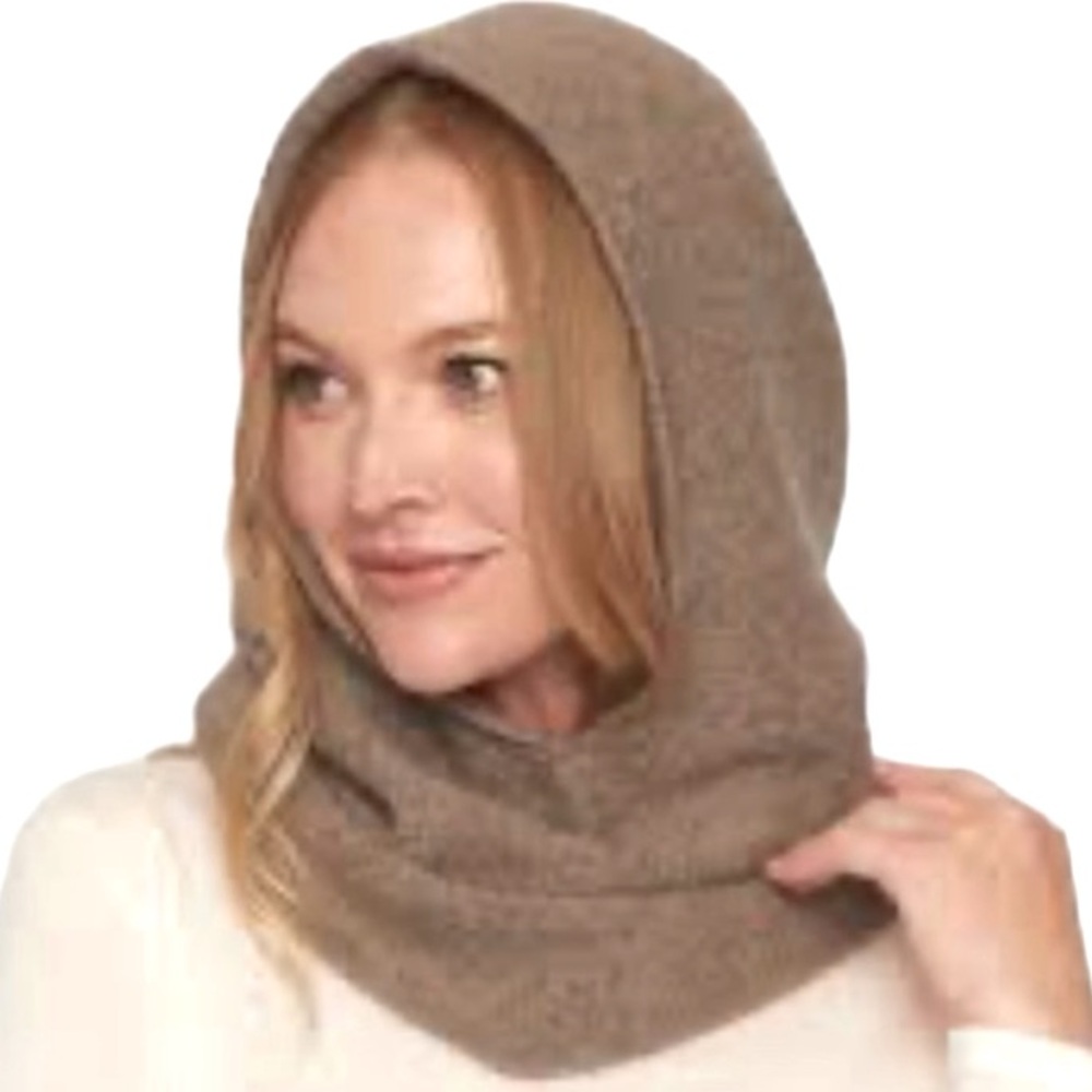 NWOT Anthropology Scoodi Brown Head Scar Size OS